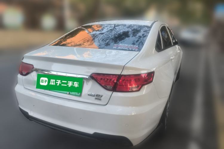 Used Geely Auto Emgrand New Energy 2022 EV Pro Ride-Hailing Version Lithium Iron Phosphate Rear Right 45 Deg