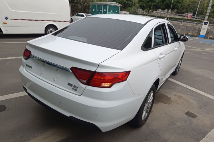 Used Geely Auto Emgrand New Energy 2022 EV Pro Ride-Hailing Version Lithium Iron Phosphate Rear Right 45 Deg