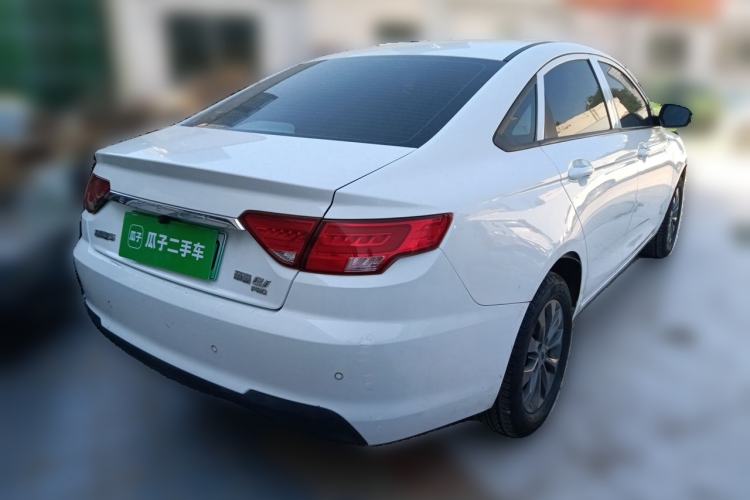 Used Geely Auto Emgrand New Energy 2022 EV Pro Ride-Hailing Version Ternary Lithium Rear Right 45 Deg