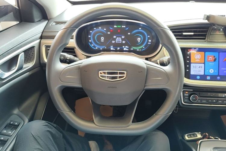 Used Geely Auto Emgrand New Energy 2022 EV Pro Ride-Hailing Version Lithium Iron Phosphate Steering Wheel