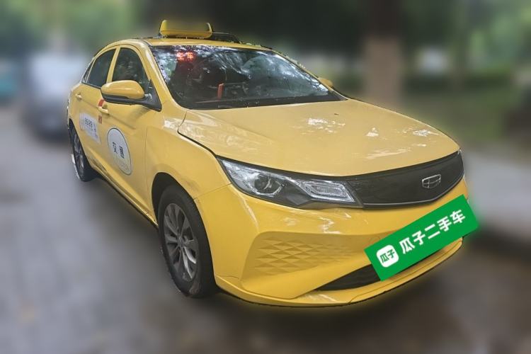 Used Geely Auto Emgrand New Energy 2022 EV Pro Rental Model - Ternary Lithium Front Right 45 Deg