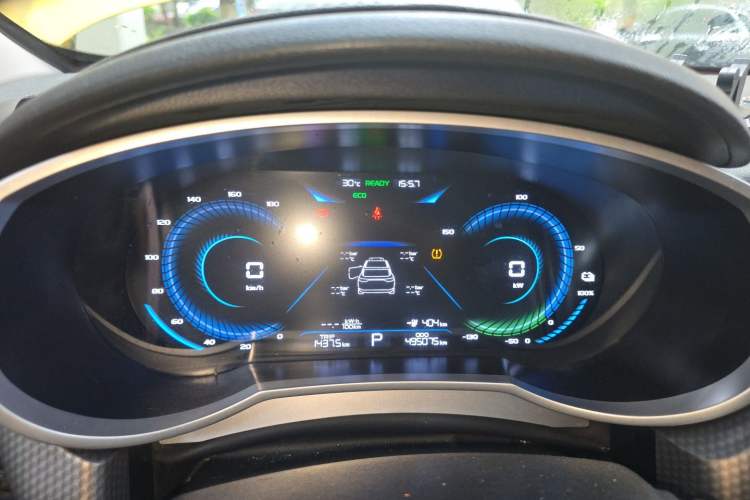 Used Geely Auto Emgrand New Energy 2022 EV Pro Rental Model - Ternary Lithium Instrument Cluster