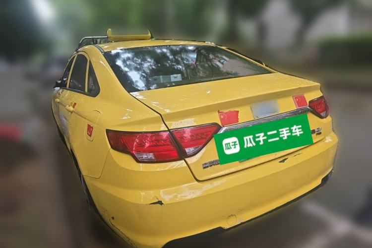 Used Geely Auto Emgrand New Energy 2022 EV Pro Rental Model - Ternary Lithium Rear Left 45 Deg