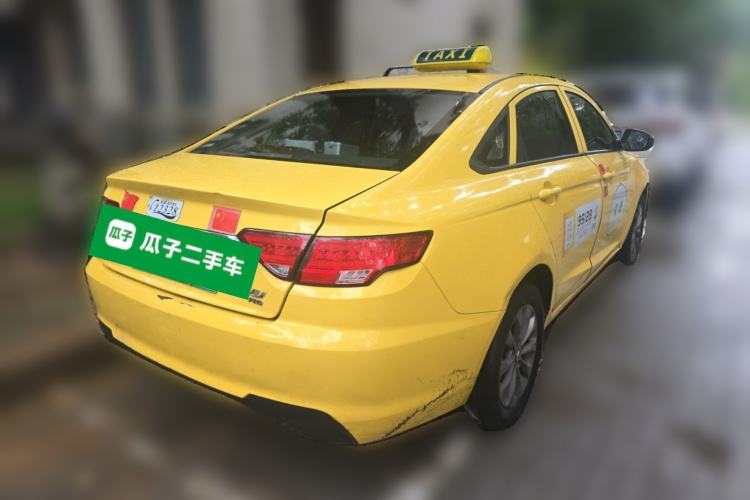 Used Geely Auto Emgrand New Energy 2022 EV Pro Rental Model - Ternary Lithium Rear Right 45 Deg