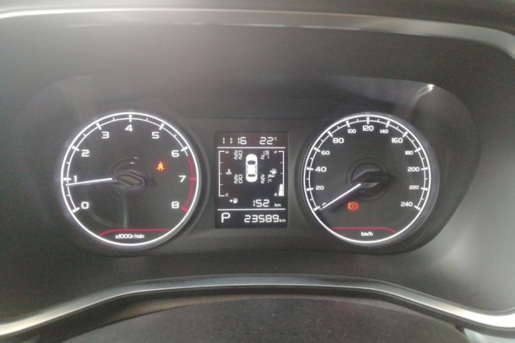 Used Geely Auto Emgrand S 2022 1.4T CVT Crossover Player Edition Odometer Close Up