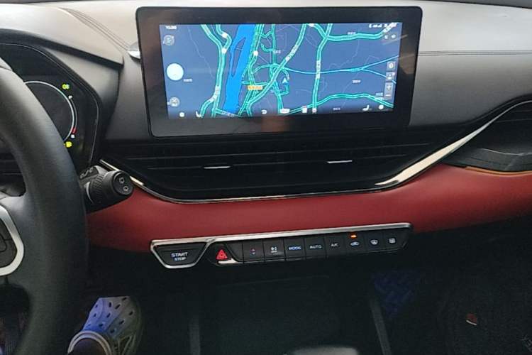 Used Geely Auto Emgrand S 2021 1.4T CVT Flagship Edition Audio And AC Panel