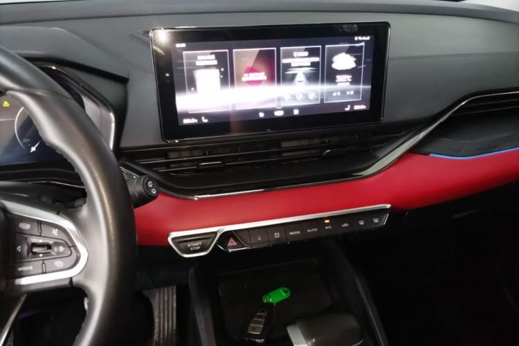 Used Geely Auto Emgrand S 2021 1.4T CVT Flagship Edition Audio And AC Panel