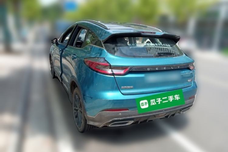 Used Geely Auto Emgrand S 2021 1.4T CVT Prestige Edition Rear Left 45 Deg