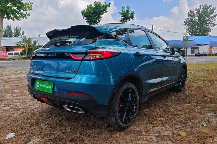 Used Geely Auto Emgrand S 2021 1.4T CVT Flagship Edition Rear Right 45 Deg