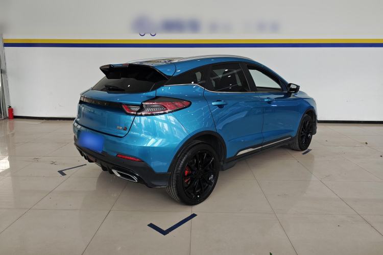 Used Geely Auto Emgrand S 2021 1.4T CVT Luxury Version Rear Right 45 Deg