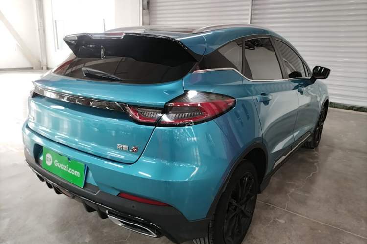 Used Geely Auto Emgrand S 2021 1.4T CVT Flagship Edition Rear Right 45 Deg