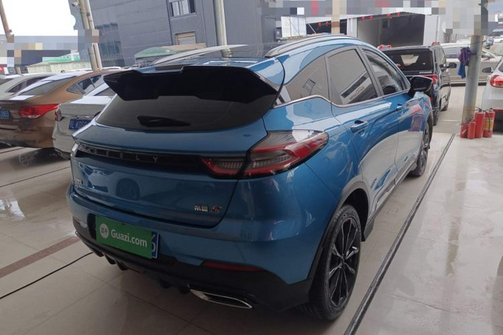 Used Geely Auto Emgrand S 2021 1.4T CVT Prestige Edition Rear Right 45 Deg
