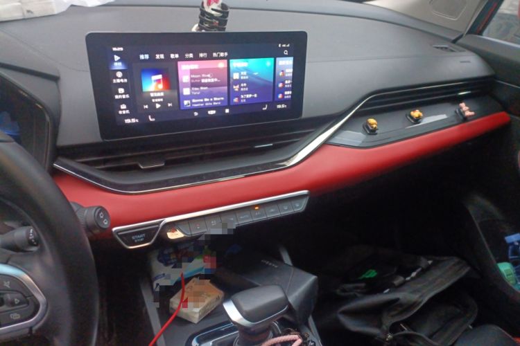Used Geely Auto Emgrand S 2021 1.4T CVT Prestige Edition Audio And AC Panel