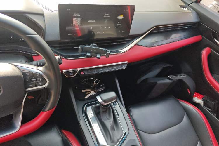 Used Geely Auto Emgrand S 2021 1.4T CVT Prestige Edition Audio And AC Panel