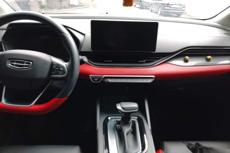 Used Geely Auto Emgrand S 2021 1.4T CVT Prestige Edition Audio And AC Panel