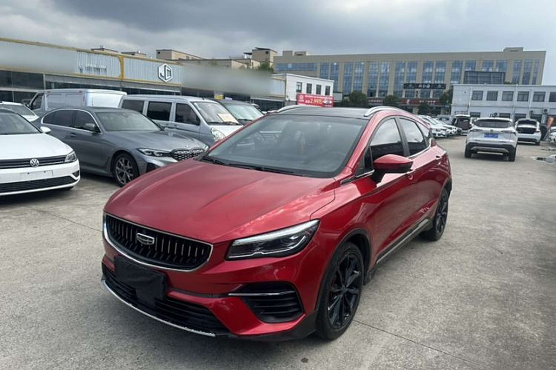 Used Geely Auto Emgrand S 2021 1.4T CVT Prestige Edition Front Left 45 Deg