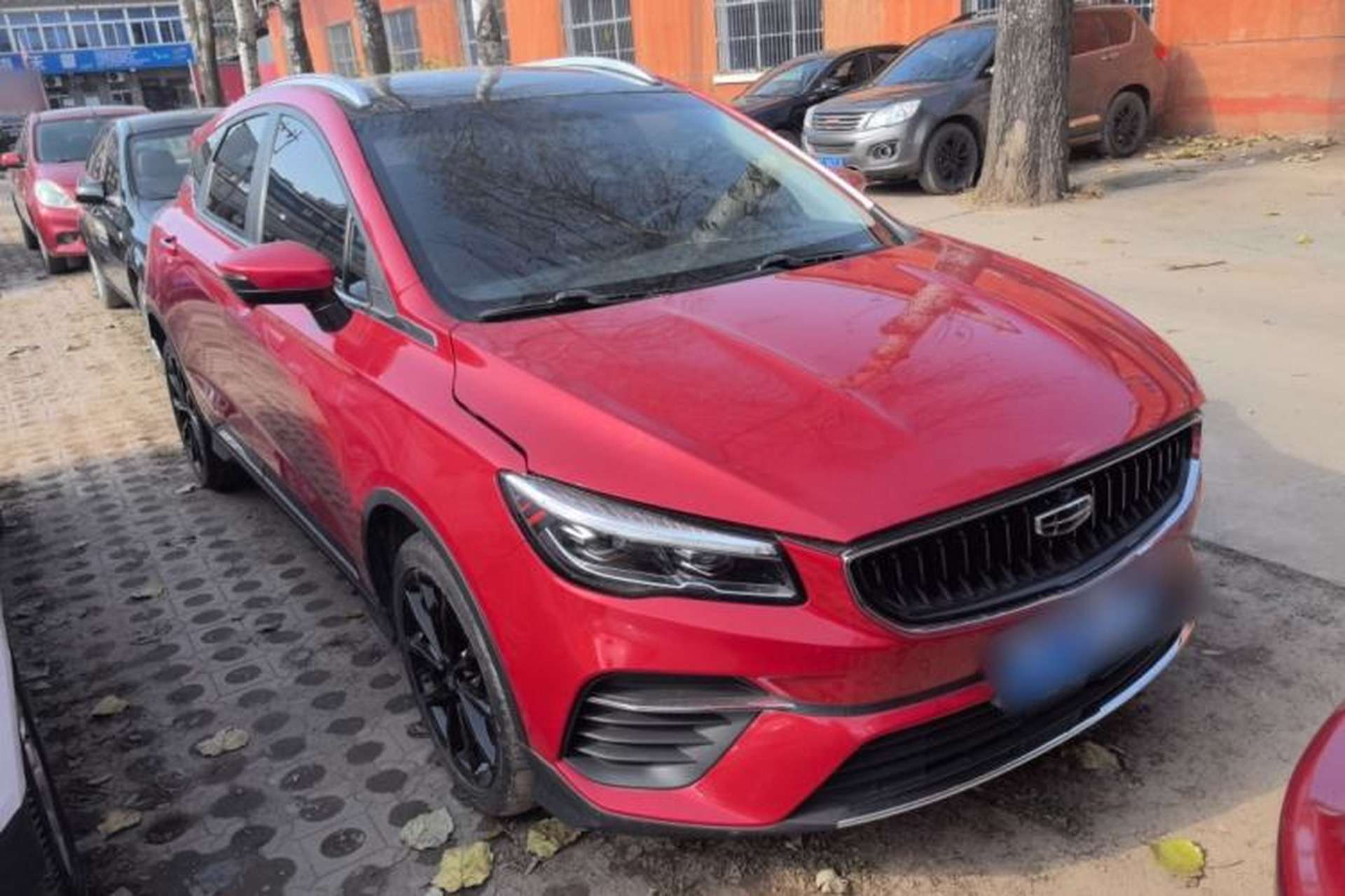 Used Geely Auto Emgrand S 2021 1.4T CVT Prestige Edition Front Right 45 Deg
