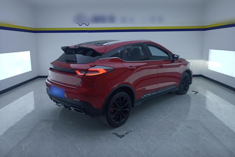 Used Geely Auto Emgrand S 2021 1.4T CVT Prestige Edition Rear Right 45 Deg