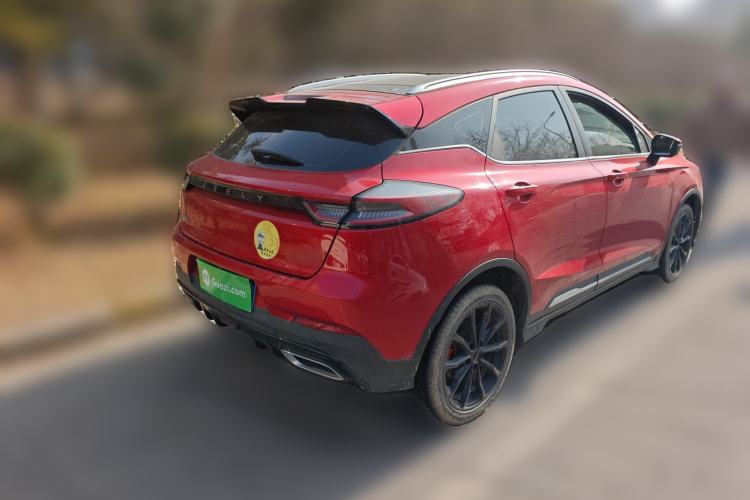 Used Geely Auto Emgrand S 2021 1.4T CVT Prestige Edition Rear Right 45 Deg