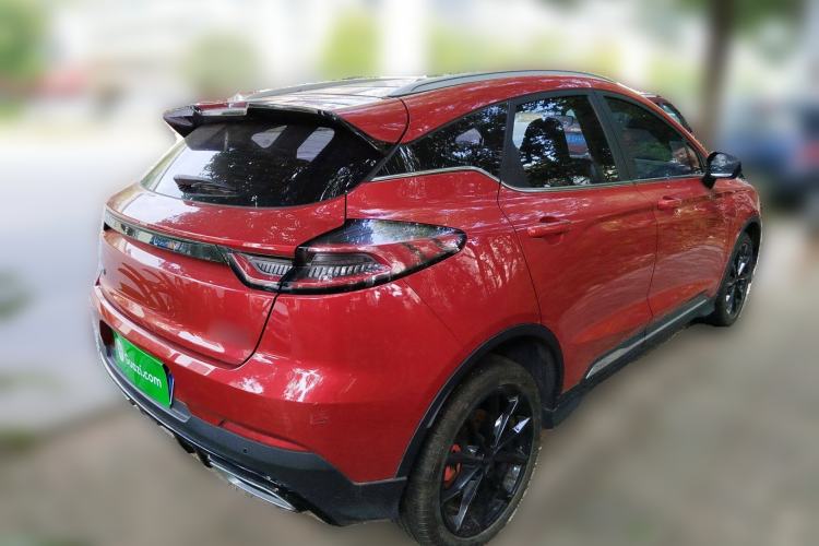 Used Geely Auto Emgrand S 2021 1.4T CVT Prestige Edition Rear Right 45 Deg