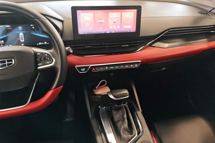Used Geely Auto Emgrand S 2021 1.4T CVT Prestige Edition Audio And AC Panel