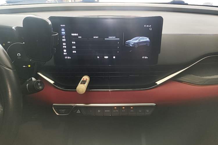 Used Geely Auto Emgrand S 2021 1.4T CVT Luxury Version Audio And AC Panel