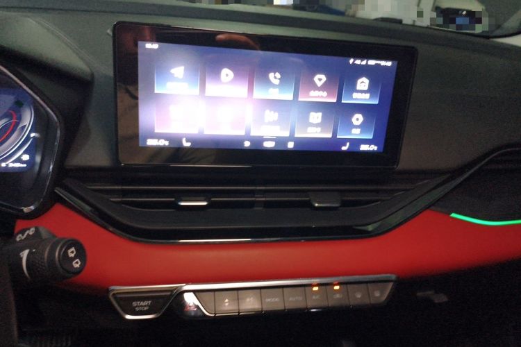 Used Geely Auto Emgrand S 2021 1.4T CVT Flagship Edition Audio And AC Panel