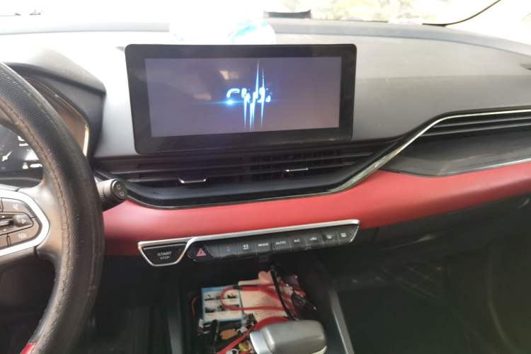 Used Geely Auto Emgrand S 2021 1.4T CVT Flagship Edition Audio And AC Panel