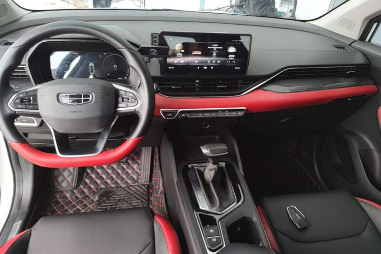 Used Geely Auto Emgrand S 2021 1.4T CVT Luxury Version Audio And AC Panel