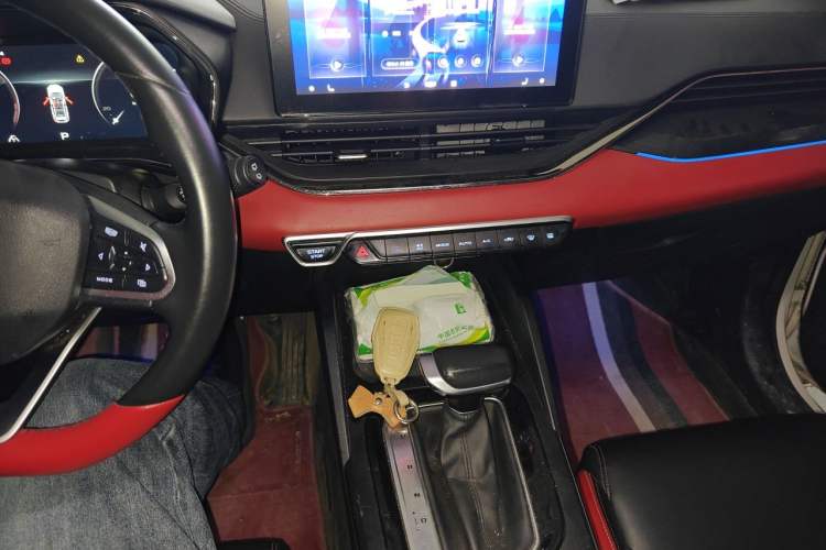 Used Geely Auto Emgrand S 2021 1.4T CVT Flagship Edition Audio And AC Panel