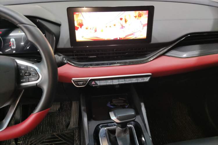 Used Geely Auto Emgrand S 2021 1.4T CVT Luxury Version Audio And AC Panel