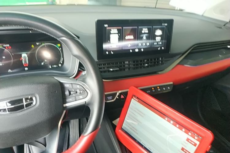 Used Geely Auto Emgrand S 2021 1.4T CVT Prestige Edition Center Console