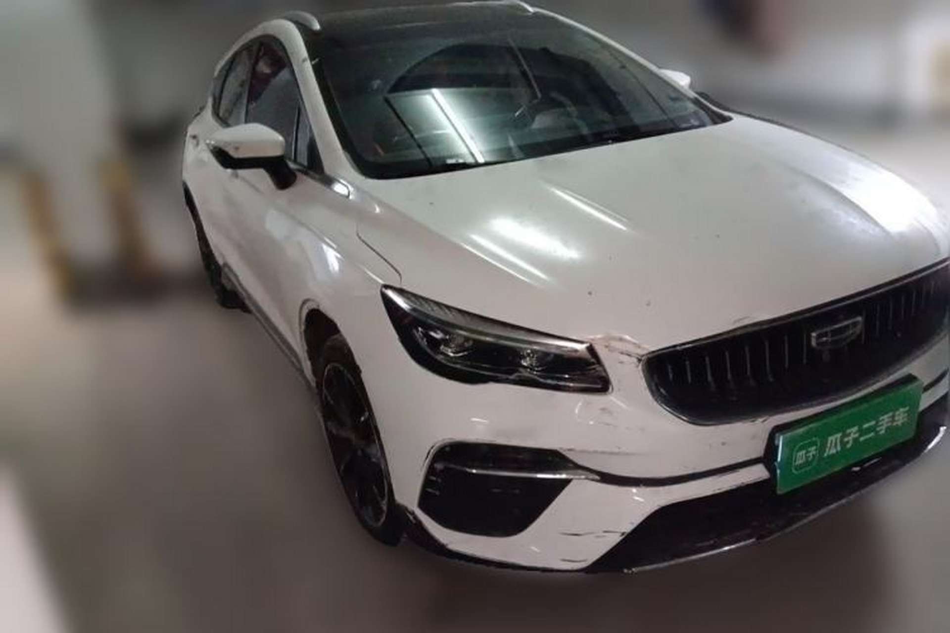 Used Geely Auto Emgrand S 2021 1.4T CVT Prestige Edition Front Right 45 Deg