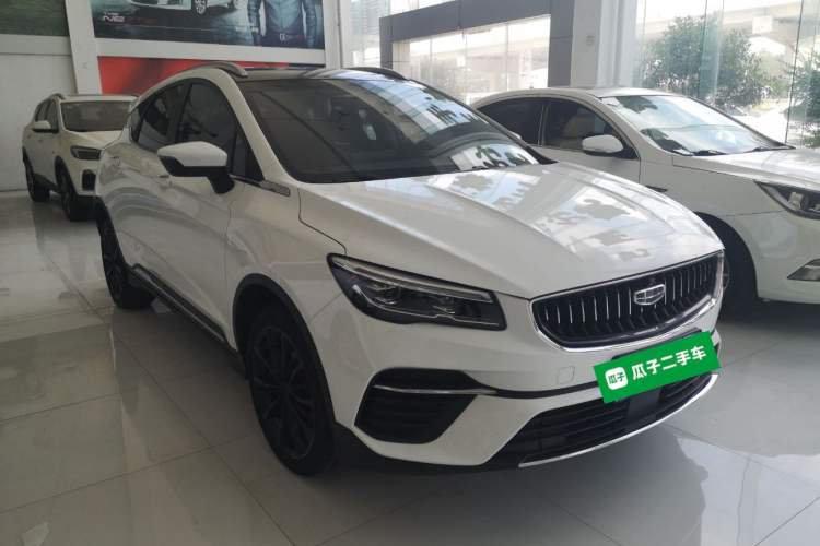 Used Geely Auto Emgrand S 2021 1.4T CVT Prestige Edition Front Right 45 Deg