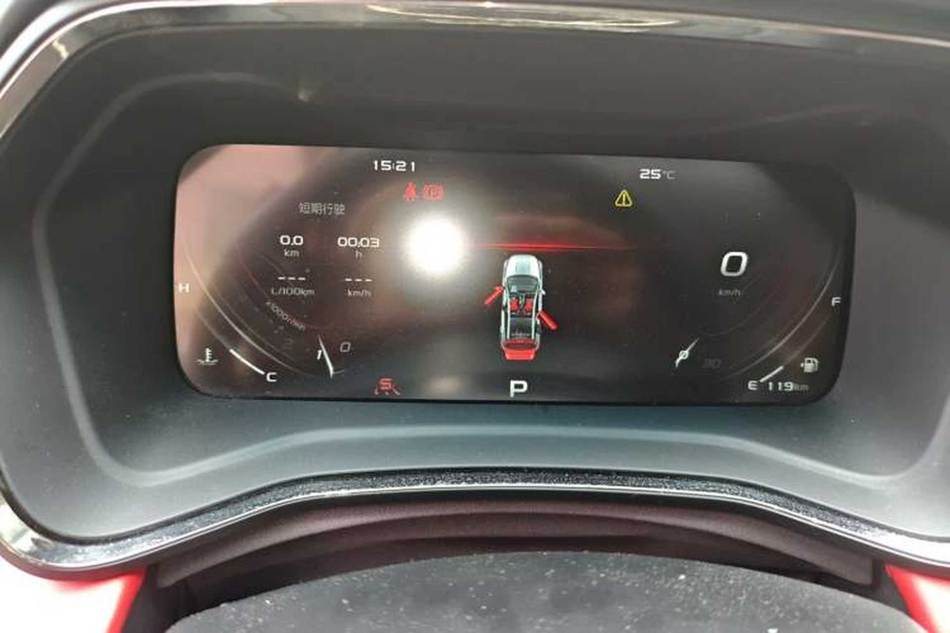Used Geely Auto Emgrand S 2021 1.4T CVT Luxury Version Instrument Cluster
