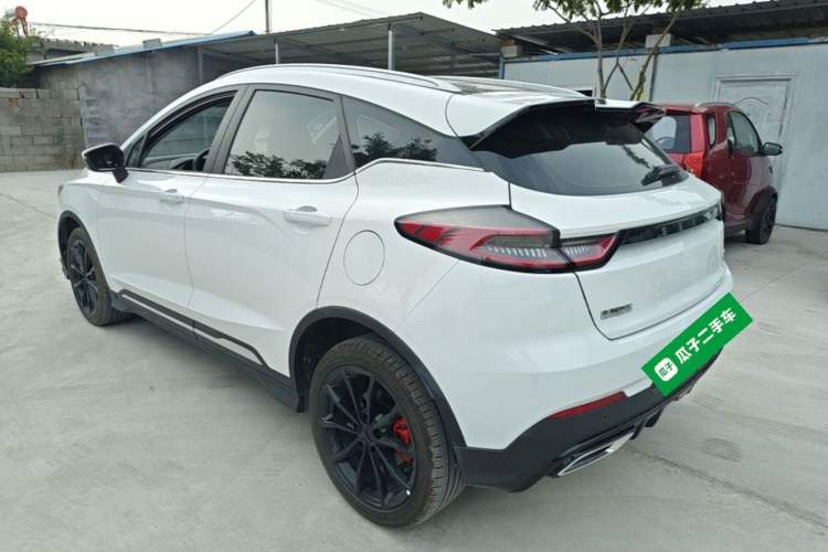 Used Geely Auto Emgrand S 2021 1.4T CVT Flagship Edition Rear Left 45 Deg