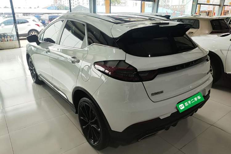 Used Geely Auto Emgrand S 2021 1.4T CVT Luxury Version Rear Left 45 Deg