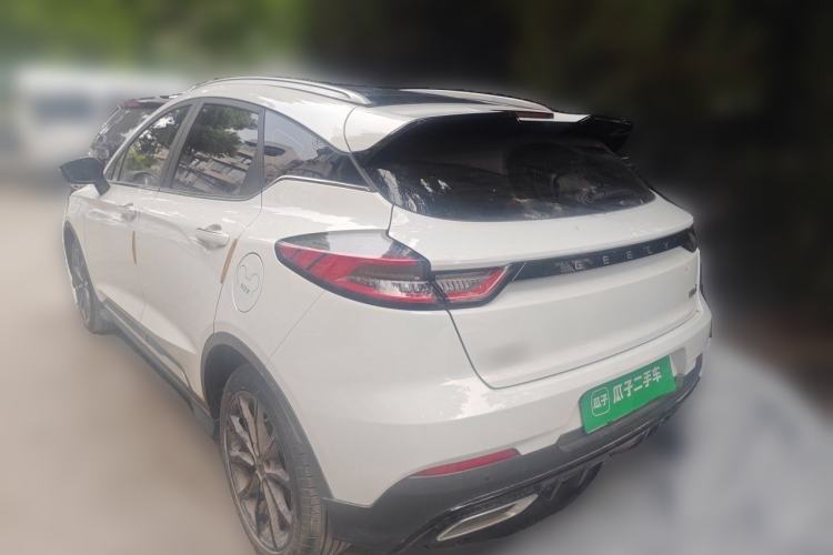 Used Geely Auto Emgrand S 2021 1.4T CVT Luxury Version Rear Left 45 Deg