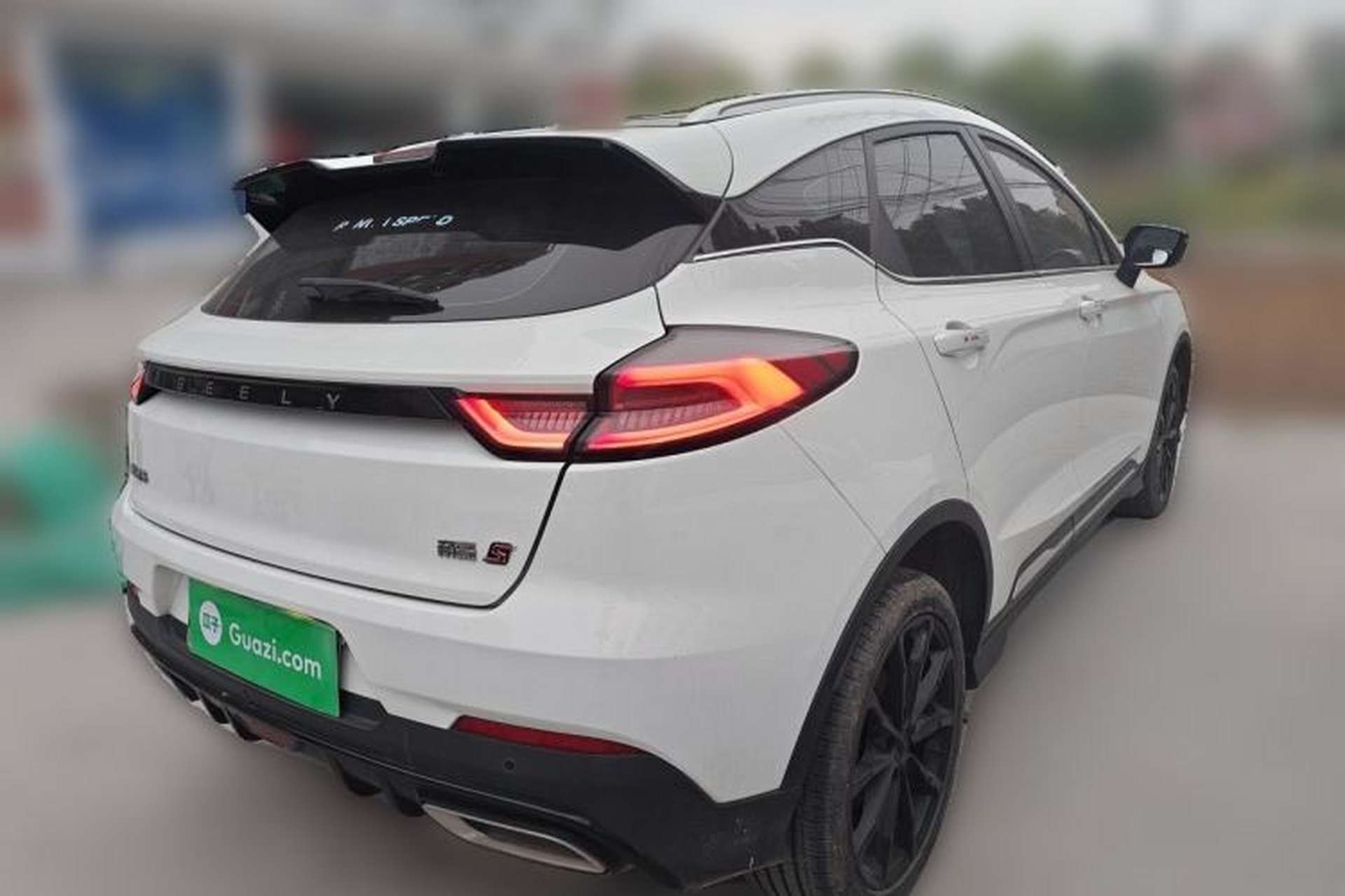 Used Geely Auto Emgrand S 2021 1.4T CVT Luxury Version Rear Right 45 Deg