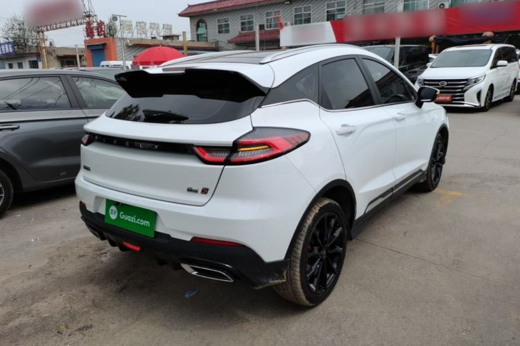 Used Geely Auto Emgrand S 2021 1.4T CVT Luxury Version Rear Right 45 Deg