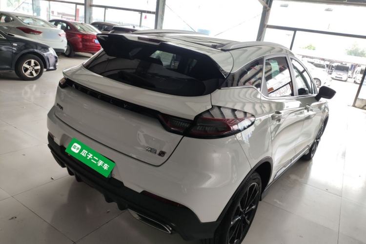 Used Geely Auto Emgrand S 2021 1.4T CVT Luxury Version Rear Right 45 Deg