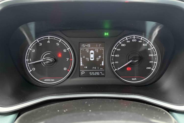 Used Geely Auto Emgrand S 2022 1.4T CVT Crossover Player Edition Odometer Close Up