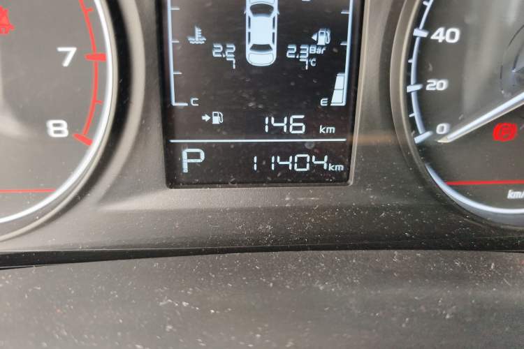 Used Geely Auto Emgrand S 2022 1.4T CVT Crossover Player Edition Odometer Close Up