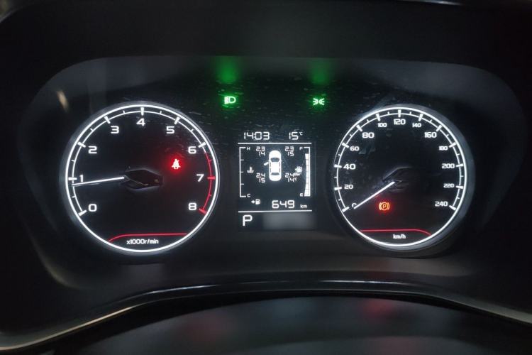 Used Geely Auto Emgrand S 2022 1.4T CVT Crossover Player Edition Instrument Cluster