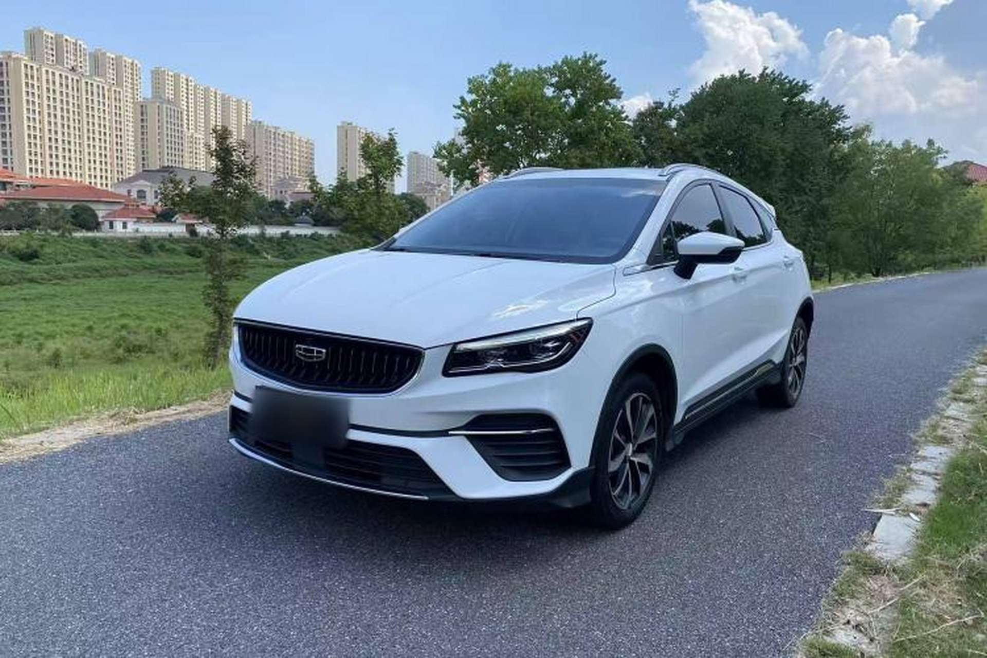 Used Geely Auto Emgrand S 2022 1.4T CVT Crossover Player Edition Front Left 45 Deg