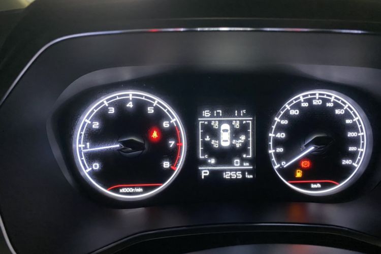 Used Geely Auto Emgrand S 2022 1.4T CVT Crossover Player Edition Odometer Close Up