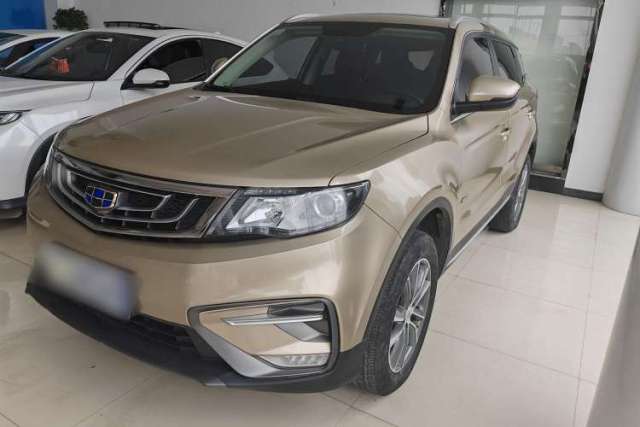Used Geely Auto Emgrand X7 Sport 2018 1.8TD Automatic Two-Wheel Drive ZhiZun Model with 4G Connectivity