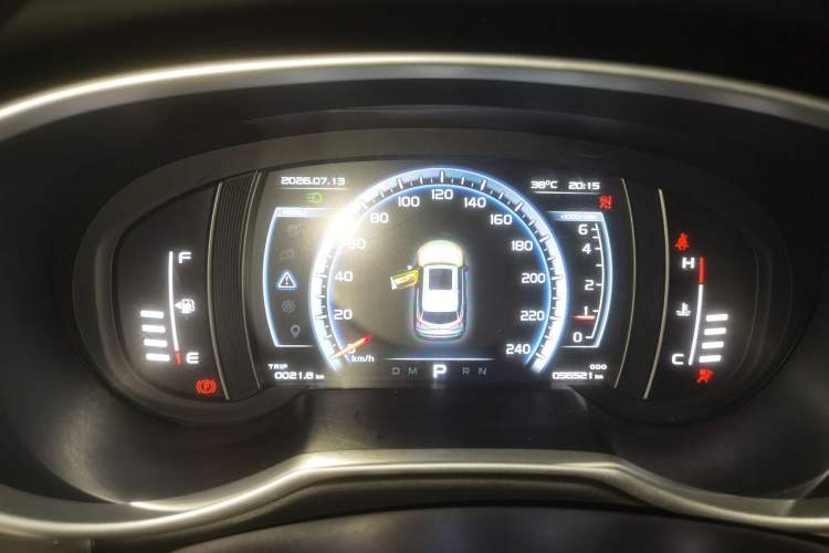 Used Geely Auto Emgrand X7 Sport 2016 1.8TD Automatic All-Wheel-Drive ZhiZun Edition Instrument Cluster
