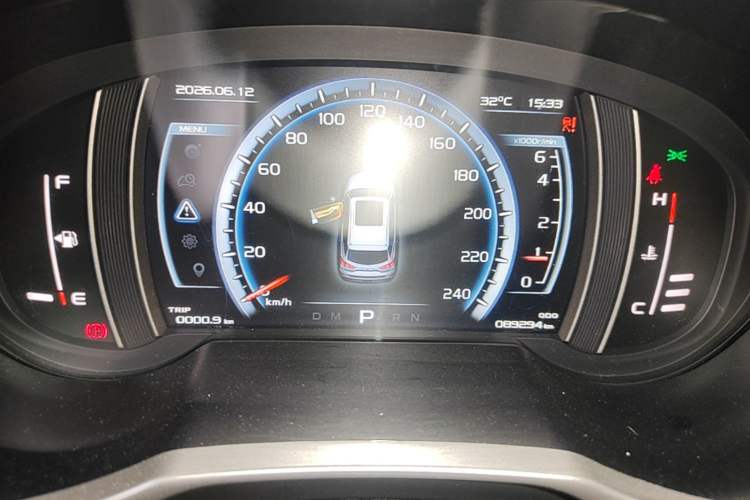 Used Geely Auto Emgrand X7 Sport 2016 1.8TD Automatic ZhiZun Version Instrument Cluster