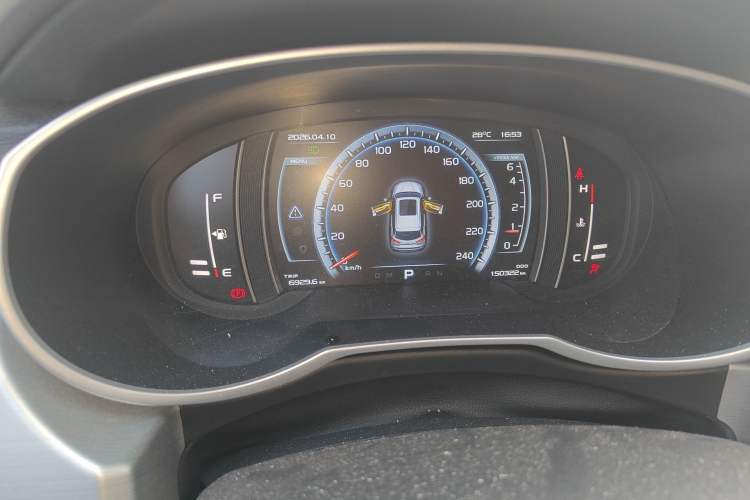 Used Geely Auto Emgrand X7 Sport 2016 1.8TD Automatic Smart Model Instrument Cluster